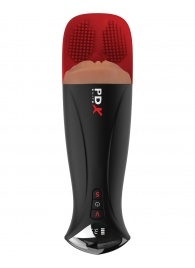Мастурбатор-вагина в колбе с вибрацией Fuck-O-Matic Pro XL - Pipedream - в Первоуральске купить с доставкой