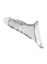 Прозрачная насадка на пенис - 22 см. - Baile - в Первоуральске купить с доставкой