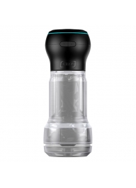 Набор PowerBlow   Feel Pocket Stroker Crystal: мастурбатор и интерактивная насадка - Kiiroo - в Первоуральске купить с доставкой