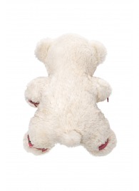 Бондажный набор: белый мишка с розовыми оковами и наручниками - Pecado - купить с доставкой в Первоуральске