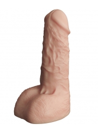 Телесный фаллоудлинитель с мошонкой Cock Next - 17 см. - LOVETOY (А-Полимер) - в Первоуральске купить с доставкой