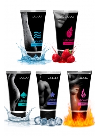 Набор из 5 лубрикантов JUJU (увлажняющий, Hot+, Long, Anal, малина) - JuJu - купить с доставкой в Первоуральске Набор из 5 лубрикантов JUJU (увлажняющий, Hot+, Long, Anal, малина) - JuJu - купить с доставкой в Первоуральске