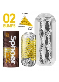 Мастурбатор Tenga Spinner DX 02 Bumps - Tenga - в Первоуральске купить с доставкой