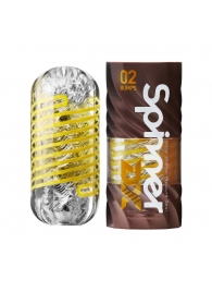 Мастурбатор Tenga Spinner DX 02 Bumps - Tenga - в Первоуральске купить с доставкой