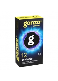 Супертонкие презервативы Ganzo Invisible - 12 шт. - Ganzo - купить с доставкой в Первоуральске