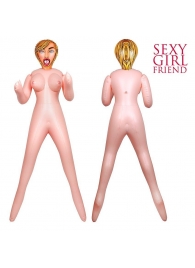 Надувная секс-кукла Камилла - Bior toys - в Первоуральске купить с доставкой Надувная секс-кукла Камилла - Bior toys - в Первоуральске купить с доставкой