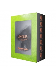 Черное эрекционное кольцо Lingus с вибрацией - Adrien Lastic - в Первоуральске купить с доставкой Черное эрекционное кольцо Lingus с вибрацией - Adrien Lastic - в Первоуральске купить с доставкой