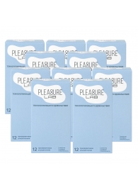 Набор из 10 упаковок ультратонких презервативов Pleasure Lab (по 12 шт.) - Pleasure Lab - купить с доставкой в Первоуральске