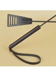 Черный кожаный стек «Сириус» - 60 см. - Sitabella - купить с доставкой в Первоуральске