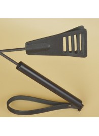 Черный кожаный стек «Сириус» - 60 см. - Sitabella - купить с доставкой в Первоуральске