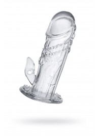 Прозрачная насадка на пенис Uco - 13 см. - A-toys - в Первоуральске купить с доставкой