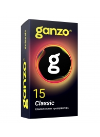 Классические презервативы с обильной смазкой Ganzo Classic - 15 шт. - Ganzo - купить с доставкой в Первоуральске