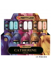 Набор из 15 мастурбаторов Catherine Olga - Baile - в Первоуральске купить с доставкой