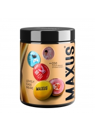 Точечные презервативы MAXUS 2000 Amazing Dots с железным кейсом - 15 шт. - Maxus - купить с доставкой в Первоуральске