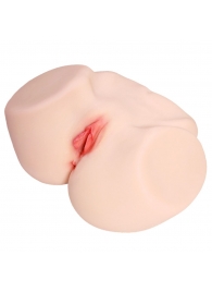 Мастурбатор-полуторс с двойным слоем материала и вибрацией Jenny Onahole Real Vagina - KOKOS - в Первоуральске купить с доставкой Мастурбатор-полуторс с двойным слоем материала и вибрацией Jenny Onahole Real Vagina - KOKOS - в Первоуральске купить с доставкой