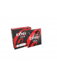 Презервативы с ароматом колы Expert Cola - 3 шт. - Expert - купить с доставкой в Первоуральске