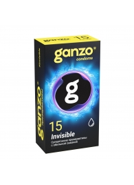 Супертонкие презервативы Ganzo Invisible - 15 шт. - Ganzo - купить с доставкой в Первоуральске