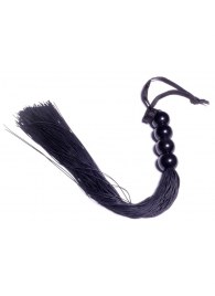 Черная силиконовая плеть - 37 см. - Boys of Toys - купить с доставкой в Первоуральске