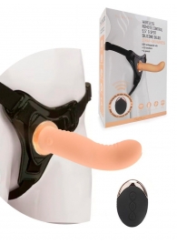 Женский вибрострапон со съемной насадкой и пультом ДУ - Erokay - купить с доставкой в Первоуральске