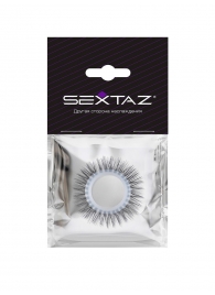 Круглое эрекционное кольцо с «ресничками» - Sextaz - в Первоуральске купить с доставкой
