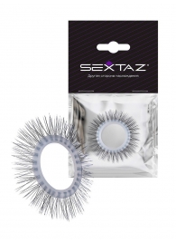 Круглое эрекционное кольцо с «ресничками» - Sextaz - в Первоуральске купить с доставкой