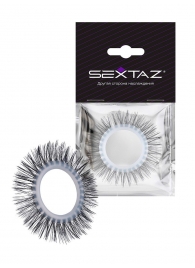 Круглое эрекционное кольцо с длинными «ресничками» - Sextaz - в Первоуральске купить с доставкой