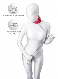 Красный ошейник с подкладкой из меха - ToyFa - купить с доставкой в Первоуральске