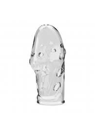 Прозрачная насадка на пенис Booker - 8 см. - Baile - в Первоуральске купить с доставкой