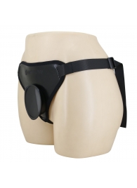 Черные трусики харнесс с платформой Caludio I - Baile - купить с доставкой в Первоуральске