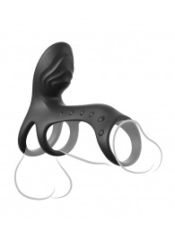 Черная насадка на пенис Ultimate Couples Cage Pro - Pipedream - в Первоуральске купить с доставкой