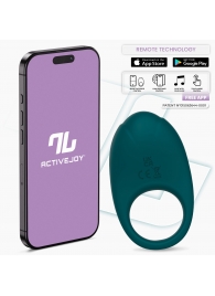 Зеленое интерактивное виброкольцо Ringo - Intoyou - в Первоуральске купить с доставкой