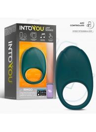 Зеленое интерактивное виброкольцо Ringo - Intoyou - в Первоуральске купить с доставкой