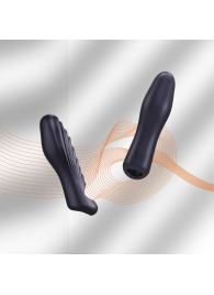 Сливовая силиконовая насадка на пенис с подхватом Manwan Ryzer - Manwan - в Первоуральске купить с доставкой