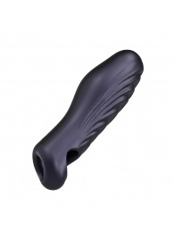 Сливовая силиконовая насадка на пенис с подхватом Manwan Ryzer - Manwan - в Первоуральске купить с доставкой