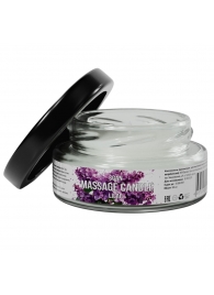 Массажная свеча «Сирень» - 50 мл. - SGAN - купить с доставкой в Первоуральске