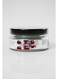 Массажная свеча «Спелая вишня» - 50 мл. - SGAN - купить с доставкой в Первоуральске