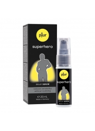 Пролонгатор-сыворотка pjur Superhero Delay Serum - 20 мл. - Pjur - купить с доставкой в Первоуральске