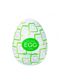 Мастурбатор-яйцо Tenga Egg Cubic - Tenga - в Первоуральске купить с доставкой