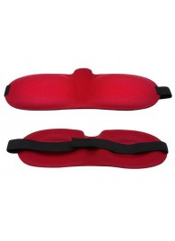 Красная глухая маска на резинке - Sitabella - купить с доставкой в Первоуральске