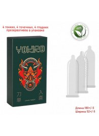 Презервативы YOKIRO Mix - 12 шт. - Sitabella - купить с доставкой в Первоуральске