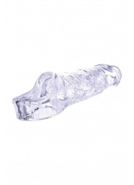 Прозрачная насадка-удлинитель Length Enhancer с подхватом - 16 см. - NMC - в Первоуральске купить с доставкой