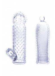 Набор из 2 прозрачных насадок на член Seductive Tickler Sleeves - NMC - в Первоуральске купить с доставкой