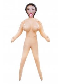 Телесная надувная секс-кукла с пышным бюстом - NMC - в Первоуральске купить с доставкой