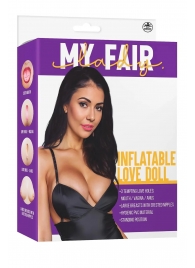 Телесная надувная секс-кукла с 3 любовными отверстиями - NMC - в Первоуральске купить с доставкой