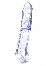 Прозрачная насадка-удлинитель Length Enhancer с подхватом - 22,3 см. - NMC - в Первоуральске купить с доставкой