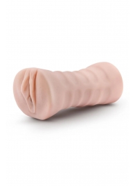 Телесный мастурбатор-вагина Ayumi с вибрацией - Blush Novelties - в Первоуральске купить с доставкой