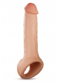Телесная насадка-удлинитель Thrive 8.75 Inch Realistic Penis Extender Sleeve - 22,2 см. - Blush Novelties - в Первоуральске купить с доставкой