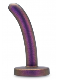 Фиолетовая насадка с гладкой поверхностью Surrender 4.75 Inch Beginner Pegging Dildo - 12 см. - Blush Novelties - купить с доставкой в Первоуральске