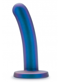 Синяя насадка с гладкой поверхностью Surrender 5.75 Inch Intermediate Pegging Dildo - 14,6 см. - Blush Novelties - купить с доставкой в Первоуральске
