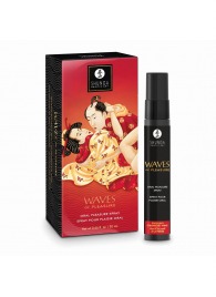 Оральный спрей Waves of Pleasure с ароматом клубники и шампанского - 20 мл. - Shunga - купить с доставкой в Первоуральске